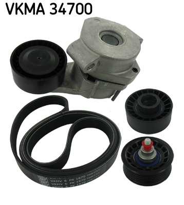 Set curea transmisie cu caneluri VKMA 34700 SKF